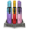 SCORCH TORCH - PENCIL SINGLE FLAME TORCH OMBRE COLORS - 9PC DISPLAY [61803]