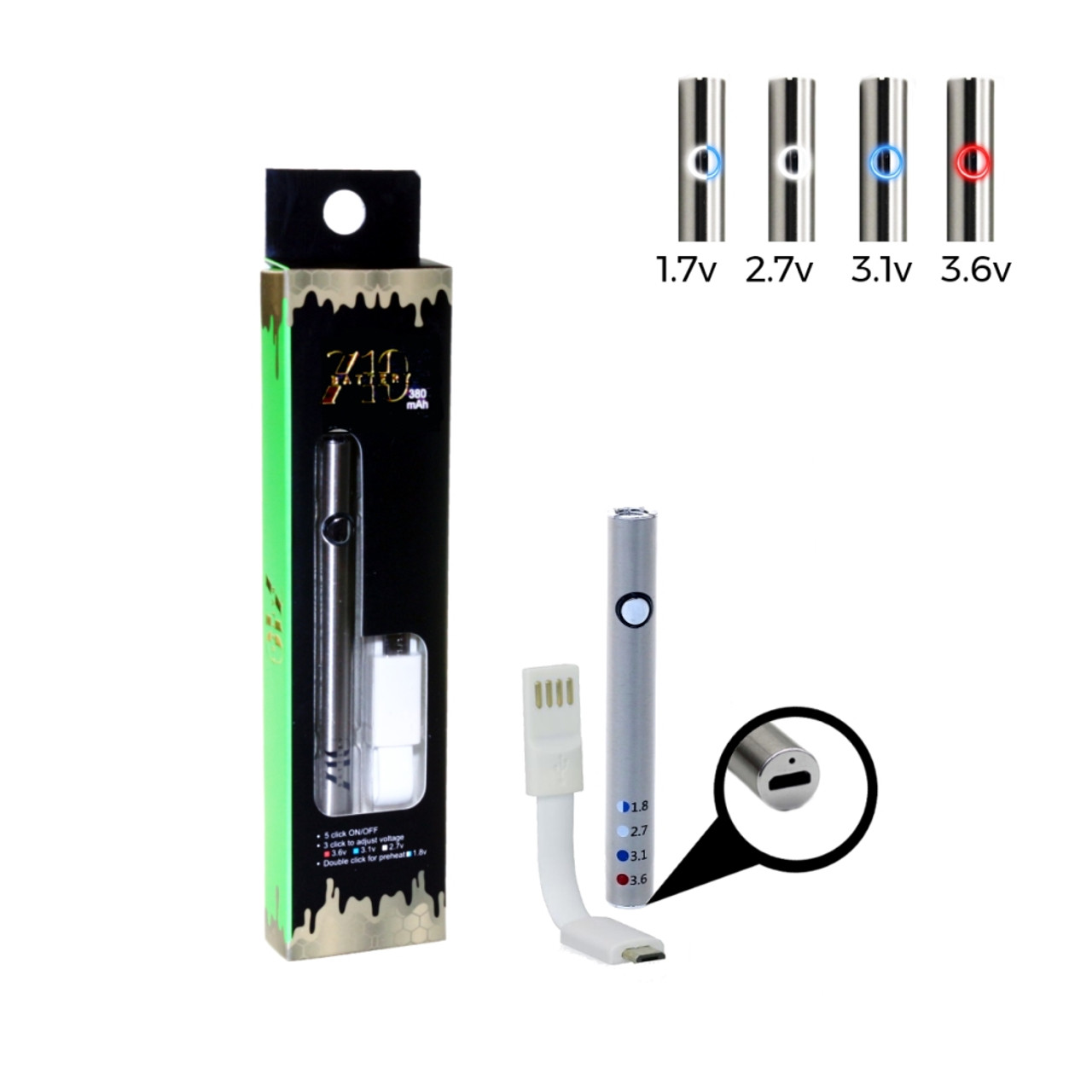 MAW 510 thread battery variable voltage - Aovape