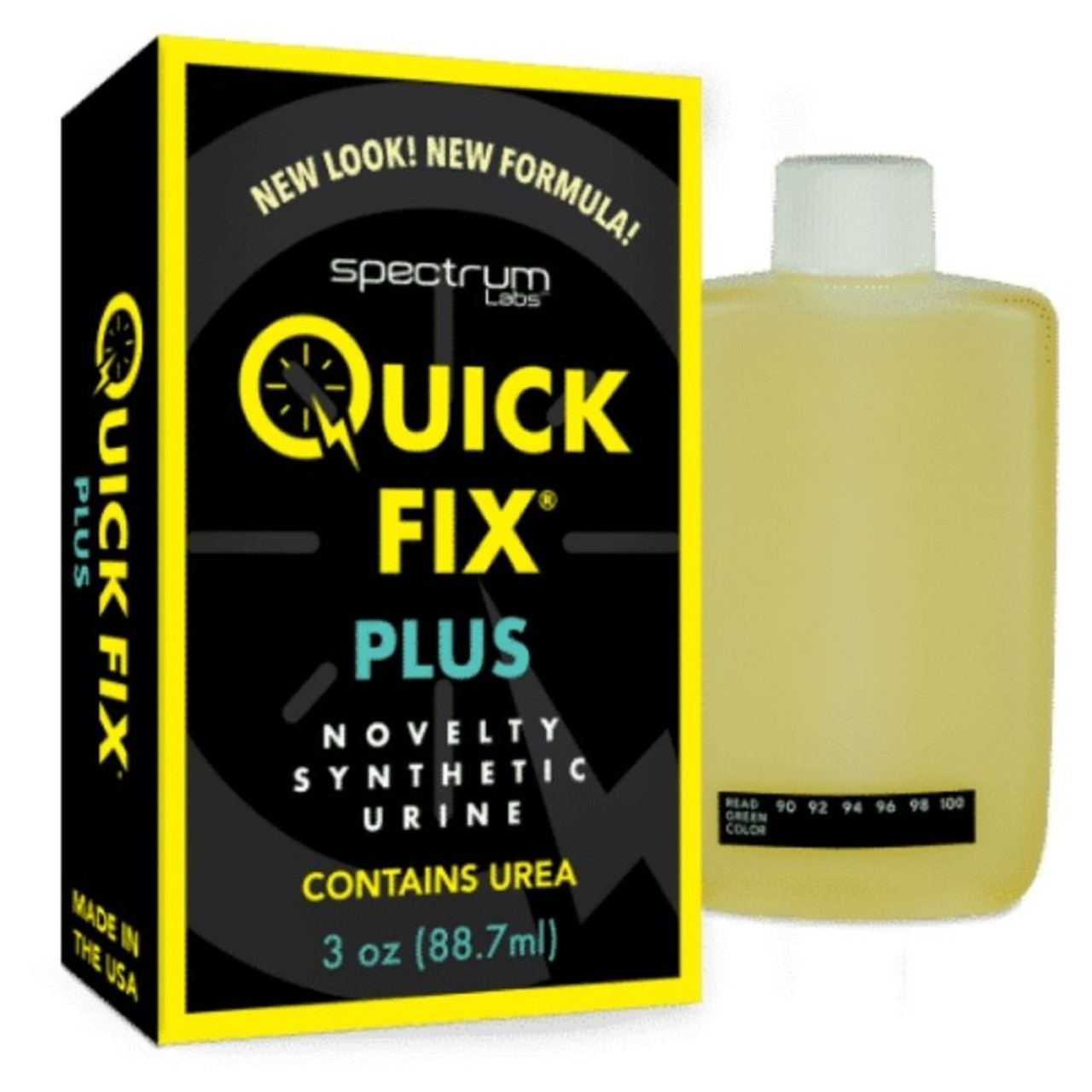 Quick Fix Vs Quick Fix Plus QUICK FIX PLUS SYNTHETIC URINE 3 OUNCE