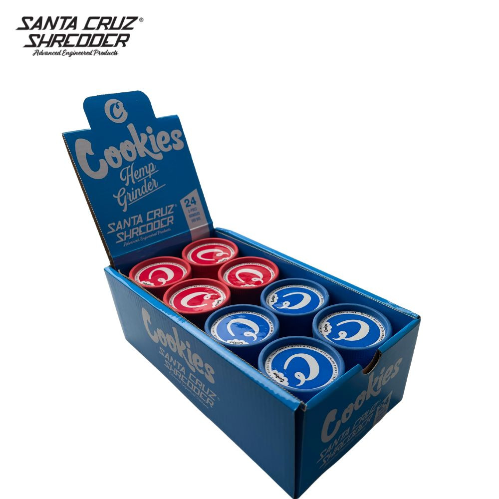 SANTA CRUZ SHREDDER - Cookies x SCS 2pc Hemp Shredder | Display