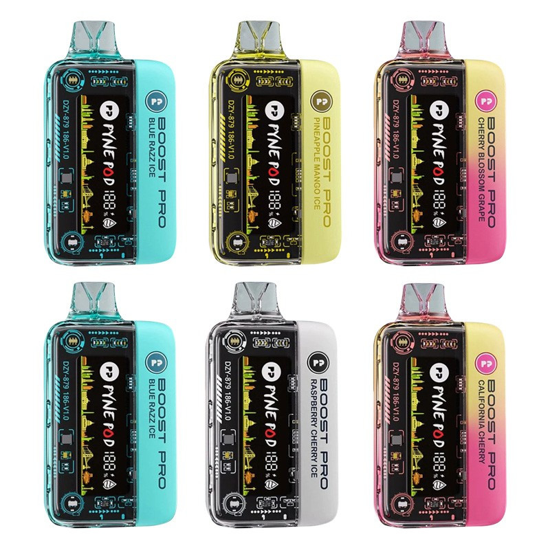 Pyne Pod Layout PYNE POD BOOST PRO 20K PUFFS - 5 PCS DISPLAY