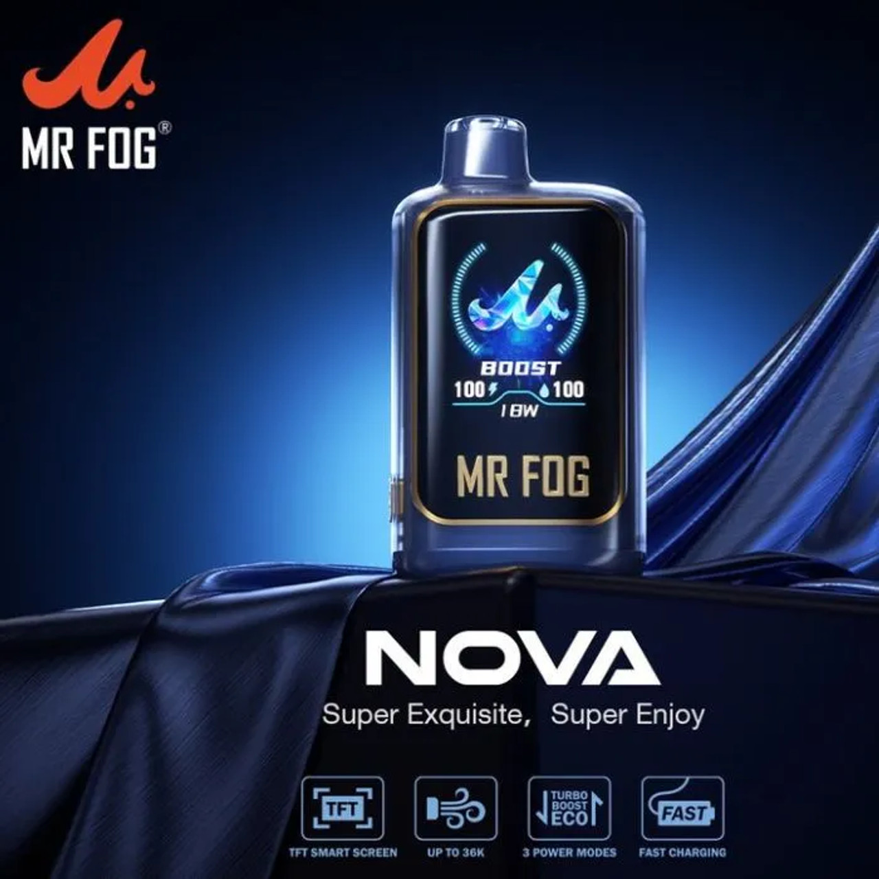 how much are mr fog novas - NOVA 36K DISPOSABLE IVG Pro 10000 Pre-filled vape Kit FLAVORS:Rainbow Twist RELX Mini