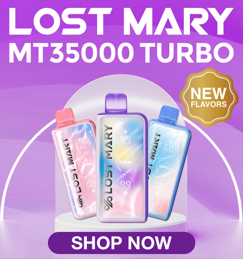 LOST MARY - TURBO 35K PUFF DISPOSABLE - 5PC DISPLAY LOST MARY - TURBO 35K PUFF DISPOSABLE - 5PC DISPLAY