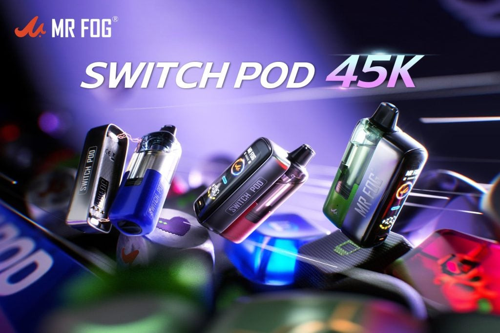 MR FOG - SWITCH PRO 45K KIT DISPOSABLE - 5PC MR FOG - SWITCH PRO 45K KIT DISPOSABLE - 5PC
