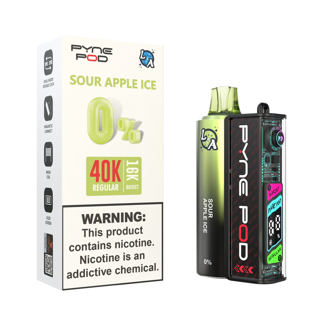 PYNE POD - CLICK 40K KIT DISPOSABLE - 5PC PYNE POD - CLICK 40K KIT DISPOSABLE - 5PC
