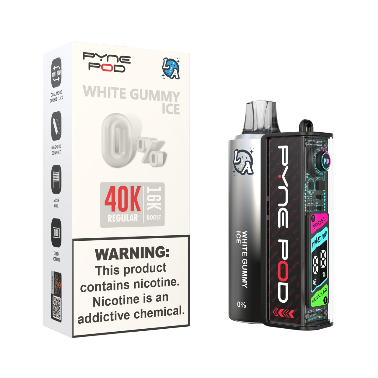 PYNE POD - CLICK 40K KIT DISPOSABLE - 5PC PYNE POD - CLICK 40K KIT DISPOSABLE - 5PC
