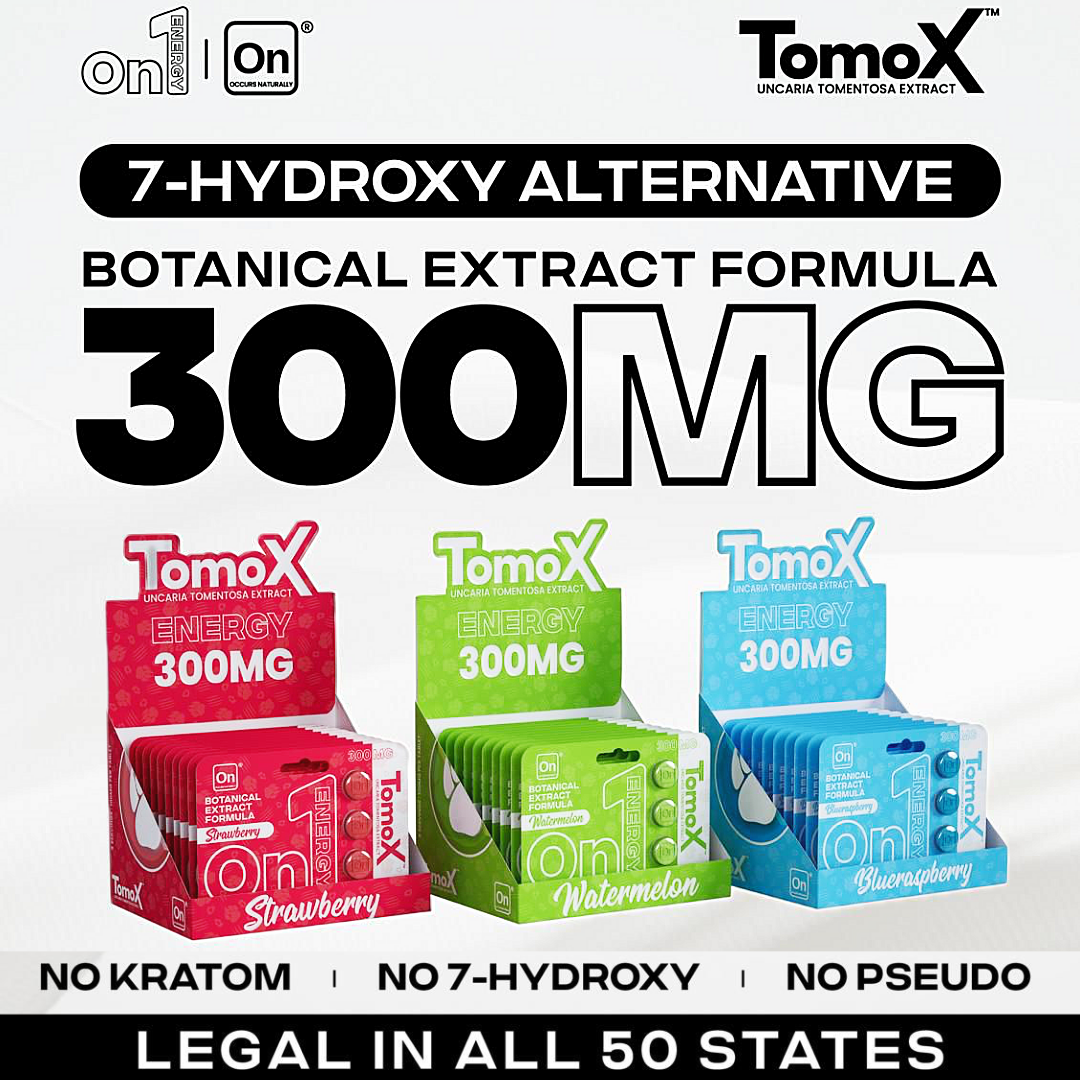 ON1 TOMOX ENERGY - UNCARIA TOMENTOSA EXTRACT 3-PACK - 300MG 10