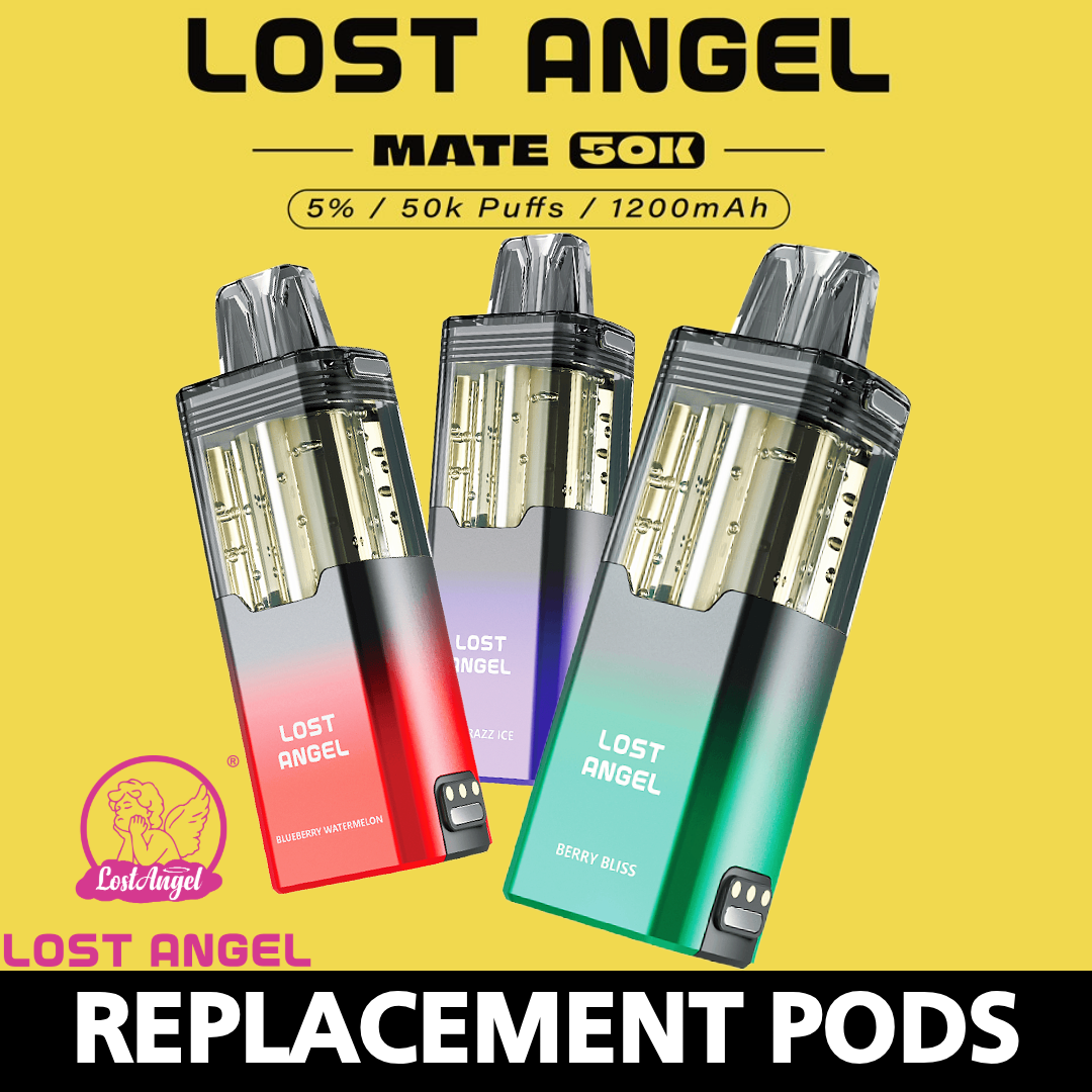 lost angel mate 50k pod vape shop - KIT DISPOSABLE Variant:Passion Citrus Shop All Ruby Green Flum Mello