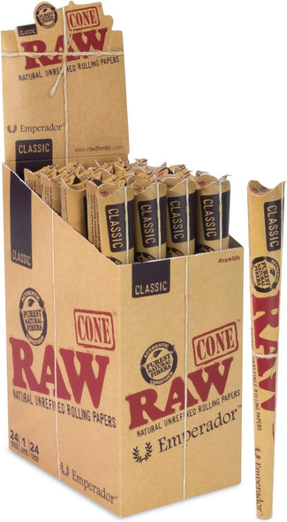 RAW CLASSIC EMPERADOR SIZE 24 PACK - 1 BOX