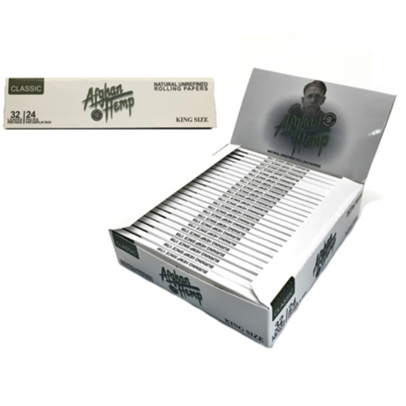 Afghan Hemp Rolling Papers King Size