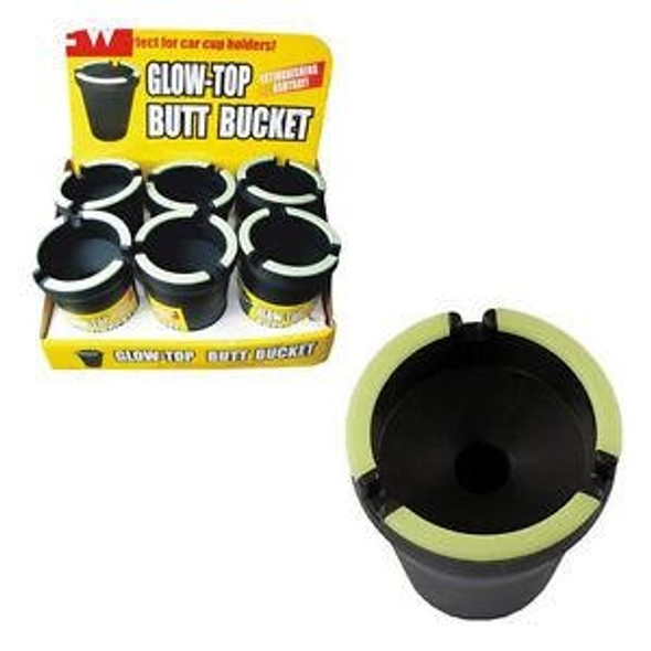 Butt Bucket Ashtray. 6CT. Display Box