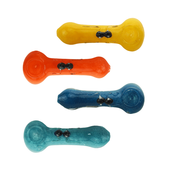 4.5" Double Animal art work Pattern Hand Pipe.