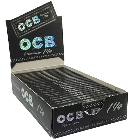 OCB 1 1/4 Size Premium Slim - Rolling Papers -24 Booklets