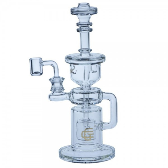 10" Vertical Arm Recycler- Transparent