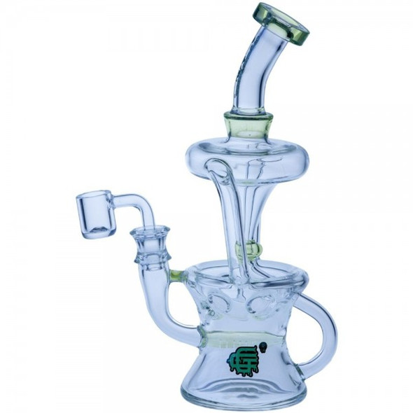 10" Swiss Base Recycler - COLOR ACCENTED