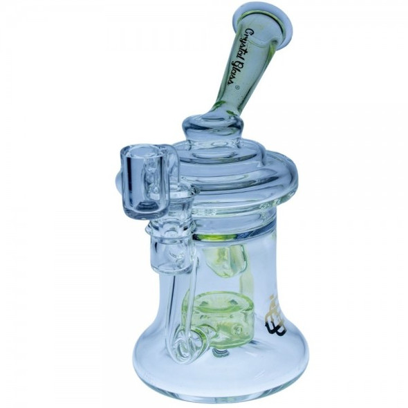 7.5" Crystal Glass Direct Inject Internal Recycler