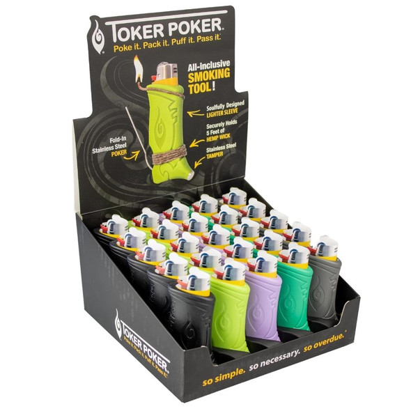 Toker Poker - BIC Regular - Colors [Display Box]