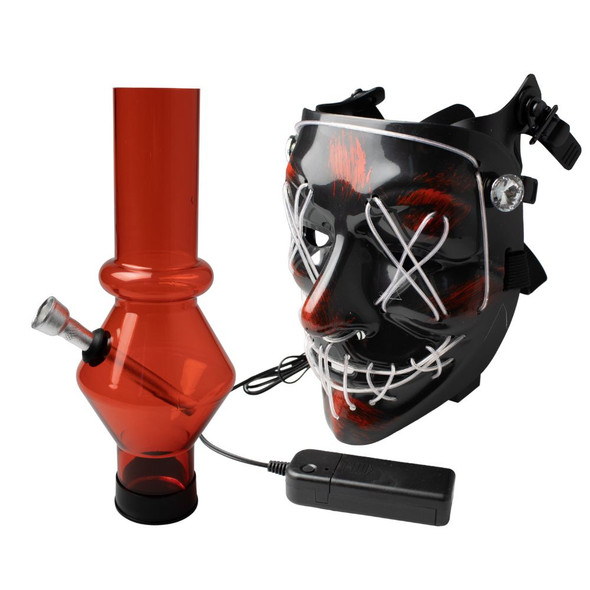 Lizber LED. Double Face Silicone Gas Mask.