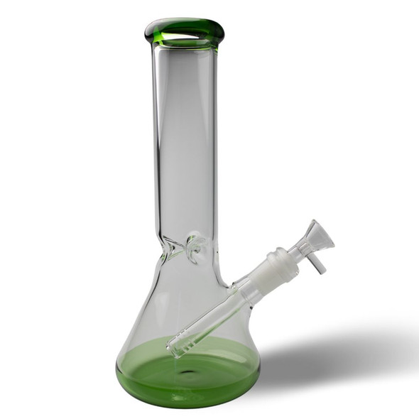 4mm – 10” Classic Colored Bottom Beaker W/ Ice Pinch - Ice Catcher.