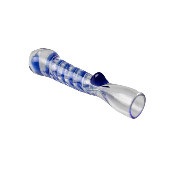 CHILLUM - 3" SWIRL GLASS - 1 PC