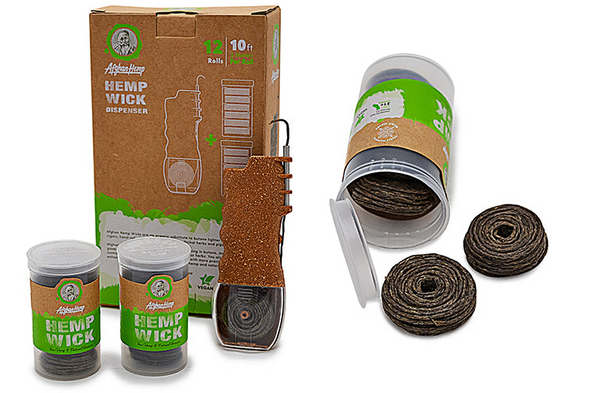 AFGHAN HEMP - HEMP WICK DISPENSER