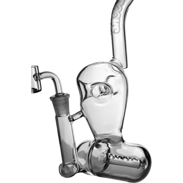 10" CROOKS ALIEN INLINE PERC LAYBACK BUBBLER RIG