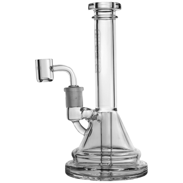7.5" CROOKS FIXED FISSION PERC STEM MINI BEAKER RIG