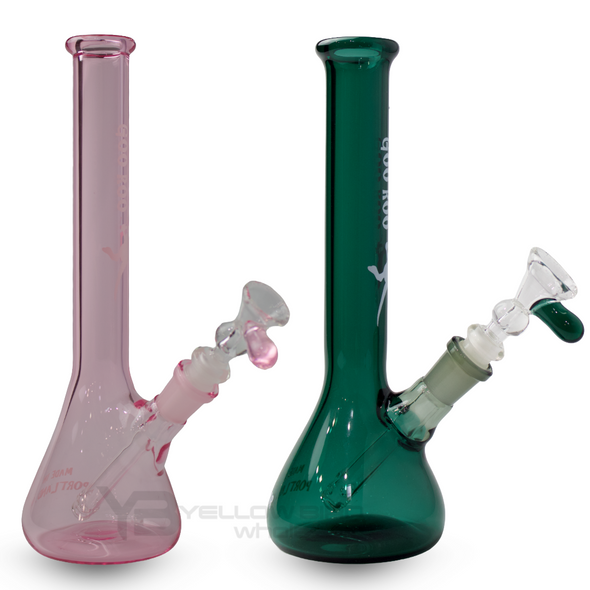 GOO ROO DESIGNS - 8" WELDED MICRO BEAKER BONG GOO ROO DESIGNS - 8" WELDED MICRO BEAKER BONG