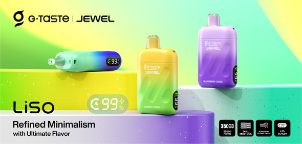 JEWEL - LISO 35000 PUFF- 5 % NIC DISPOSABLES
