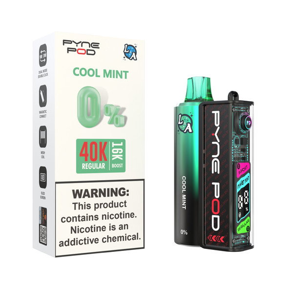 PYNE POD - CLICK 40K KIT DISPOSABLE 0% NICOTINE - 5PC