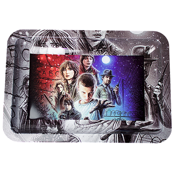 Zig Zag Metal Rolling Tray Large - KMT Distribution