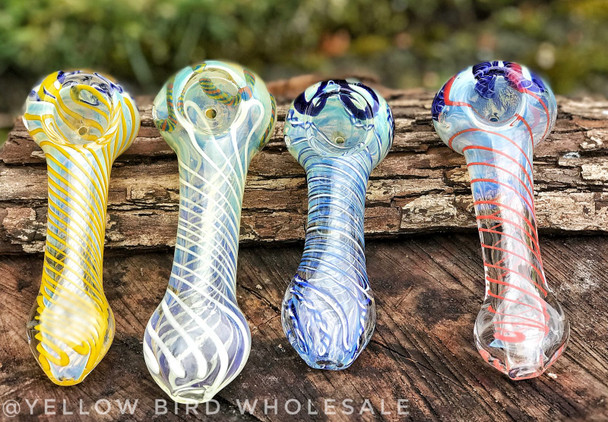 4.5" Palm Tree Hand Pipe