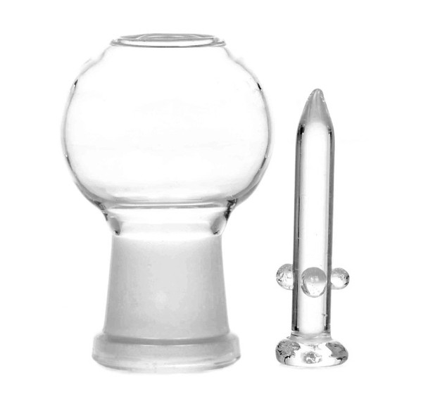 14mm-Concentrate Dome Clear with Nail