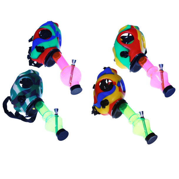 The Mask - Silicone Gas Mask Water Pipe.