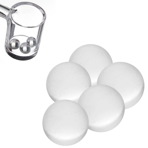 8mm - Quartz Terp Pearls for Quartz Banger. 5 Pack.