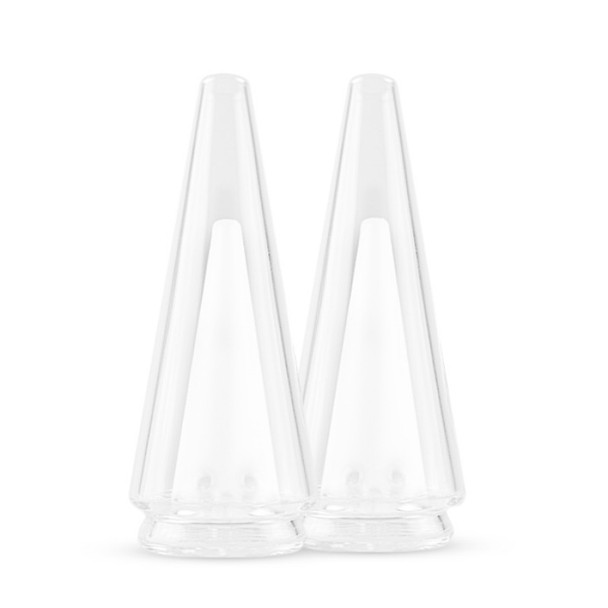 The Puffco Peak Pro Glass- CLEAR