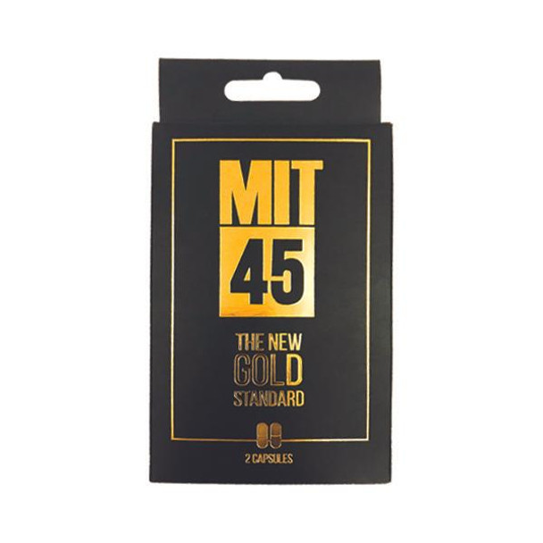 Mit 45 Gold Standard Kratom Extract - 2 Capsules - 12 Pack