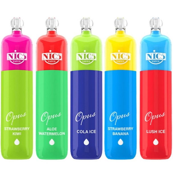 Nic5 OPUS - 2500 PUFFS -5% | 1 BOX