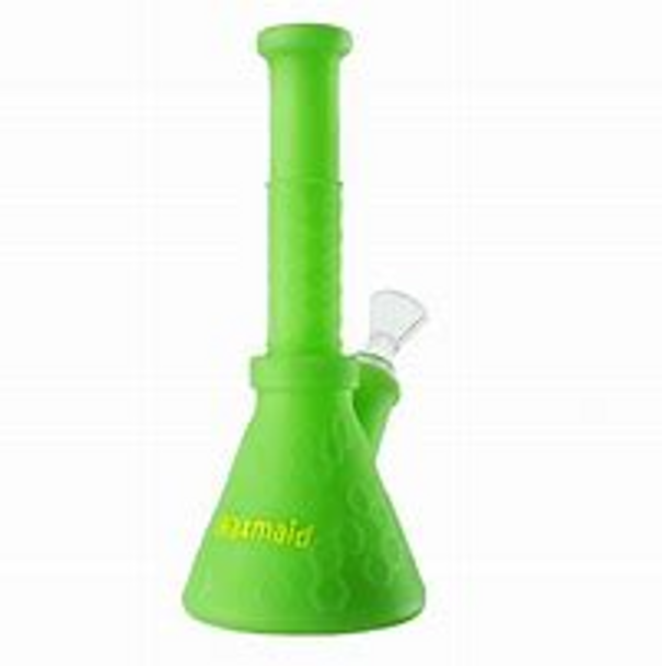 WAXMAID - 8.7" Hobee Beaker Straight Neck Water Pipe WAXMAID - 8.7" Hobee Beaker Straight Neck Water Pipe
