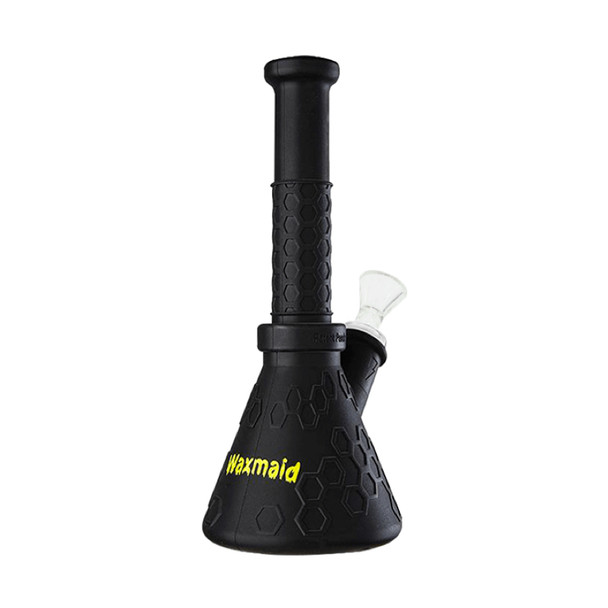 WAXMAID - 8.7" Hobee Beaker Straight Neck Water Pipe WAXMAID - 8.7" Hobee Beaker Straight Neck Water Pipe