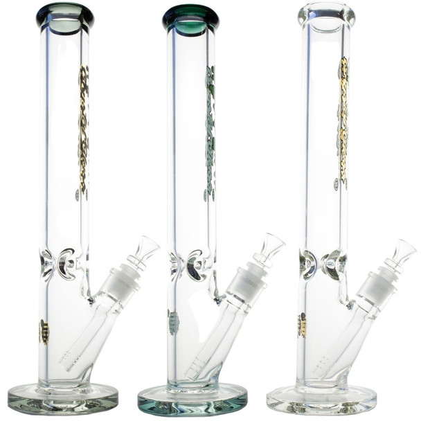 9mm - 16” Crystal Glass – Thick Straight Tube.