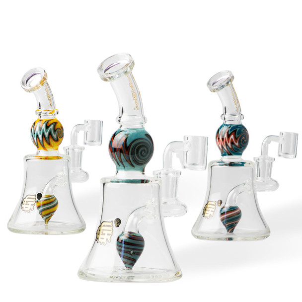 6.5" Wig Wag Rig with Matching Teardrop Perc.