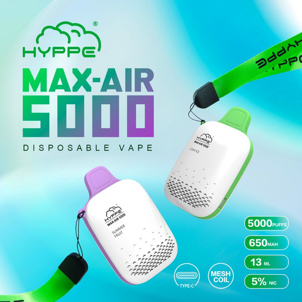 HYPPE Max Air 5000 Puffs | 5% | 1 BOX