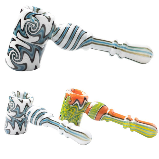5” Full Wig Wag Hammer Hand Pipe