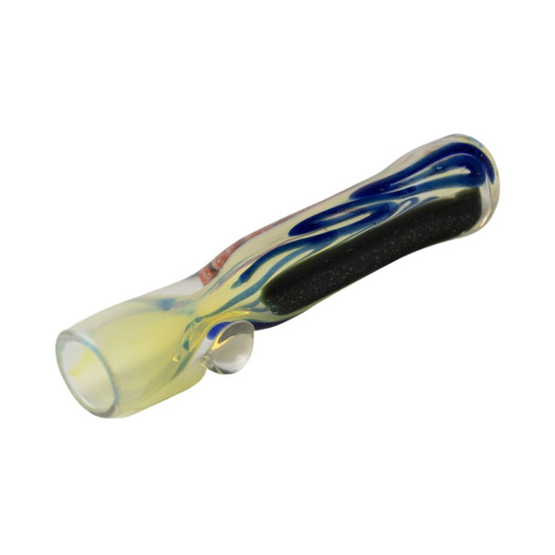 CHILLUM - 3.5" Dichroic GLASS - 1 PC