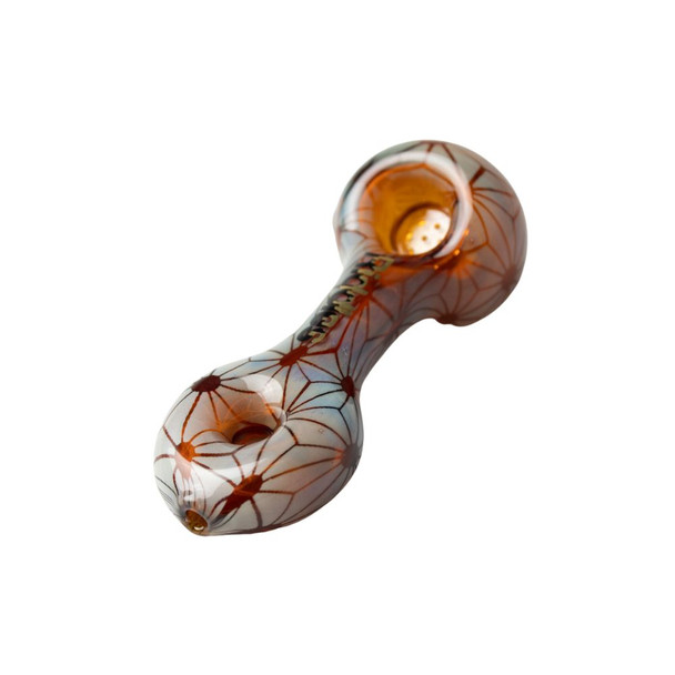 RIDDLES - 4.5" GEOMETRIC DONUT HAND PIPE with Screen 60G.