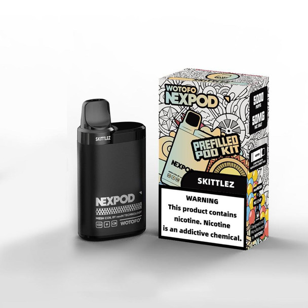 WOTOFO - NEXPOD PREFILLED VAPE KIT 5% [50 MG]   | 5CPCS - 1 BOX