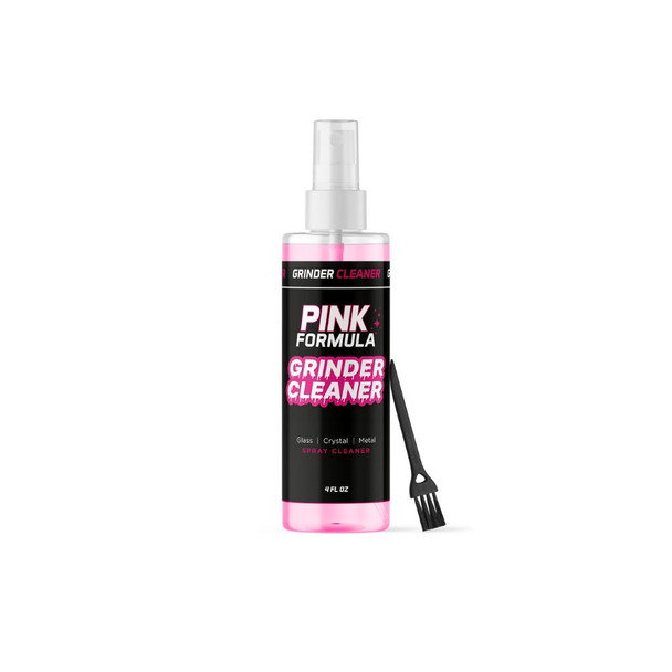 Pink Formula Grinder Cleaner - 4oz - with Small Brush -1 PC