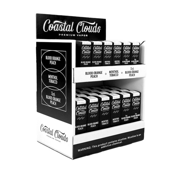 COASTAL CLOUDS - COUNTER DISPLAY - 54 Bottles 1 DISPLAY