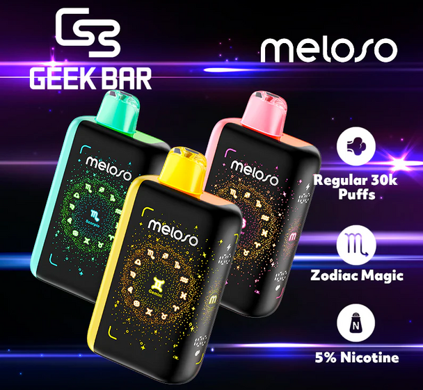 Meloso Bar 30K Disposable Vape 5% Nic - 5 PCS BOX